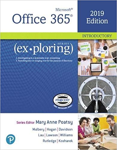 Exploring Microsoft Office 2019 Introductory [2019] - Original PDF